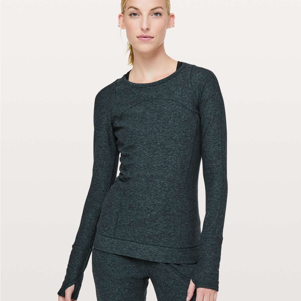 Lululemon new Cypress Kiss LS Sz 10